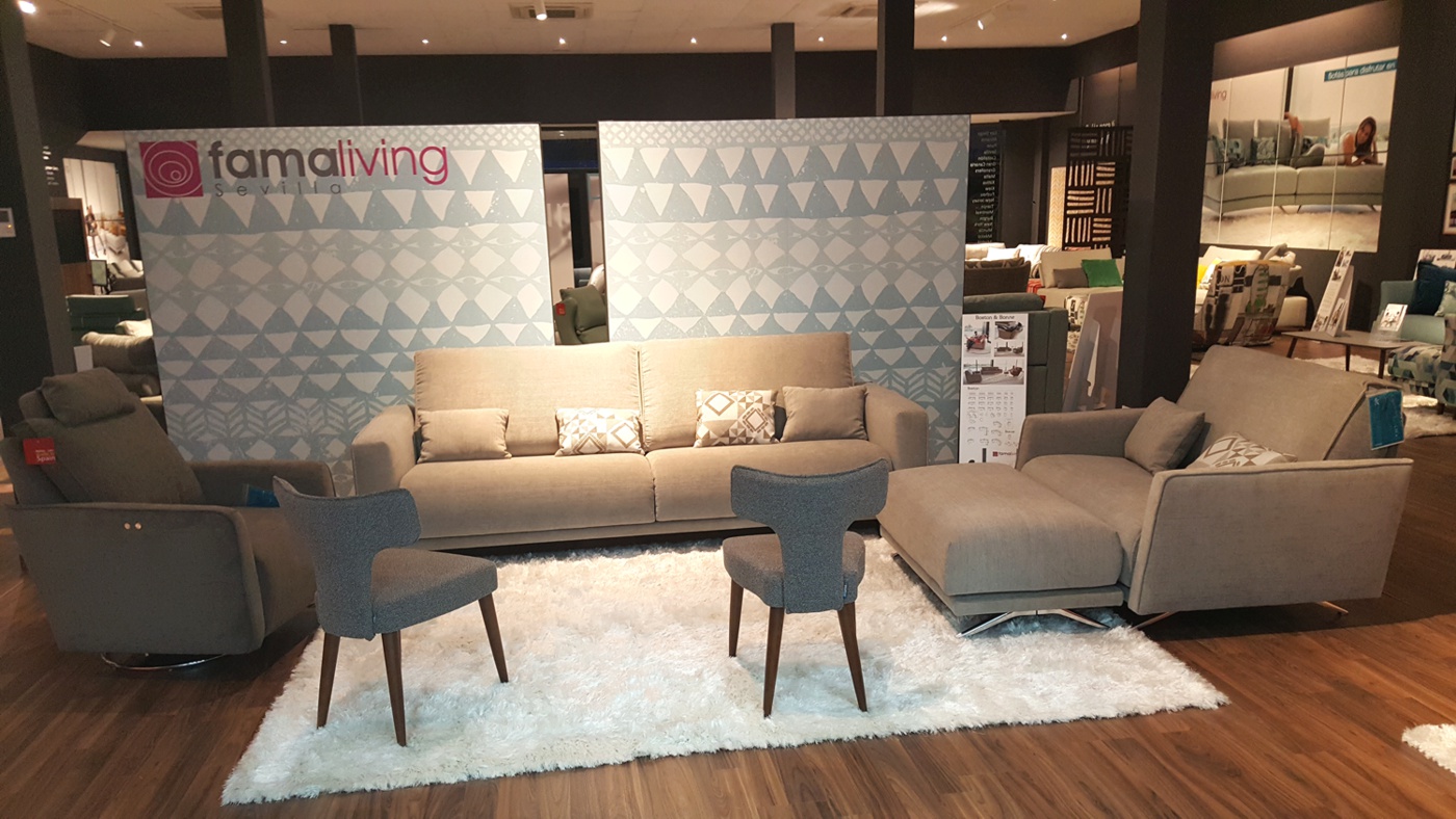 Famaliving llega a Sevilla. Noticias Fama Sofás